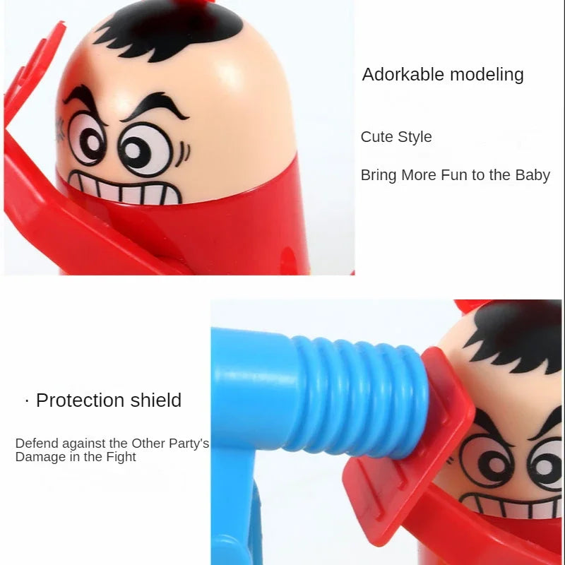 Hot Funny Practical Joke Fight Battle Antistress Toy Prank Interaction Play Table Game Toys Gift
